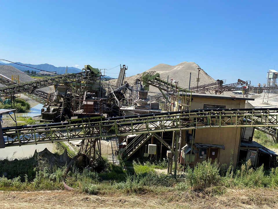 砂利採取製造業